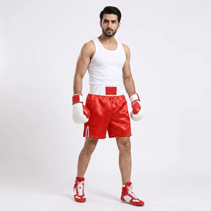 High Quality Muay Thai Shorts Mesh Polyester Quick Dry MMA Shorts Durable Boxing And Muay Thai Fight Men Women Muay Thai Shorts - Product Image 1