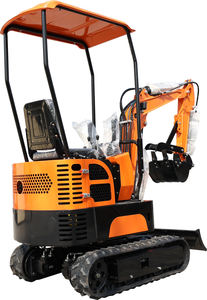 送料無料 モメユース ガーデンミニショベル 1トン 1.2トン アクセサリー付き スイングブーム キャノピー CE EPA認証 - Product Image 2