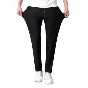 Venta caliente Ice Silk Casual Men's Summer Straight TRAJE PANTALONES Pantalones casuales Soporte para personalizar - Product Image 1