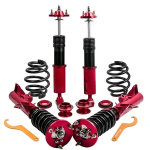 ULK Commercio All'ingrosso rosso blu Regolabile Coilover Kit di Sospensioni ammortizzatore C-Classe W204