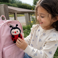 Fabricante de Llaveros de Peluche Personalizados: Llaveros de Insectos y Mariquitas, Caja Sorpresa de Peluche Suave, Animales de Peluche Personalizados OEM ODM, Juguete de Peluche