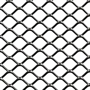 Stainless steel diamond stretch extension metal net shopping mall ceiling aluminum plate diamond net for filtering and so on
