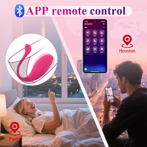 9 modes de vibration, œuf vibrant télécommandé par application, jouets pour adultes portables, vibrateur clitoridien pour femmes - Product Image 4