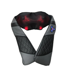 Eléctrico <span class=keywords><strong>Shiatsu</strong></span> calefacción amasado masajeador masaje de cuello y hombro chal - Product Image 1