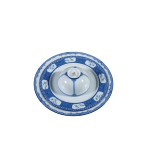 Service de table en céramique bleu et blanc, design chinois traditionnel haut de gamme, résistant à la chaleur, cadeau de mariage, cadeau de pendaison de crémaillère - Product Image 4