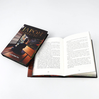Imprimeur chinois proposant des services d'impression de livres personnalisés, livres reliés avec des bords peints, impression de romans.