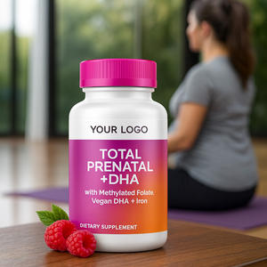 Integratore per la Salute Prenatale con Nutrienti Completi, Testato GMP, 60 Capsule Facili da Inghiottire - Product Image 1