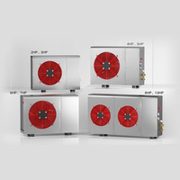 Mini échangeur de chaleur automatique à microcanaux, évaporateur-condenseur en aluminium, capacité de refroidissement de -28°C pour mini-units 220V/380V