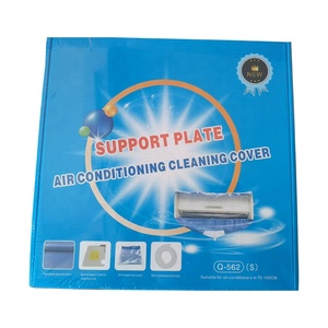 Funda Protectora <span class=keywords><strong>para</strong></span> Aire Acondicionado de Pared, Resistente al Agua y al Polvo, de 1-1.5HP, con <span class=keywords><strong>Placa</strong></span> de Soporte <span class=keywords><strong>para</strong></span> Unidades de 70-100cm - Product Image 1