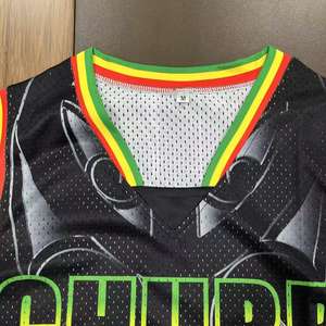 纯原住民澳大利亚新西兰波利尼西亚篮球球衣批发热升华定制徽标印花毛利人涤纶篮球服 - Product Image 4