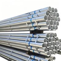Tube en acier galvanisé rond GI 50 mm à paroi épaisse pour serre, échafaudage et construction structurelle – Prix compétitif