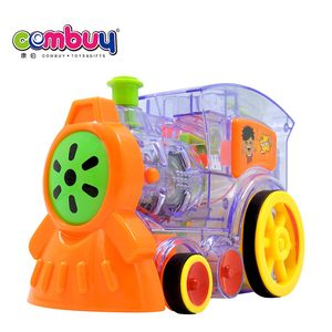 Transparent Intelligence Block Set Toy Electric <strong>Domino</strong> <strong>Train</strong> - Product Image 4