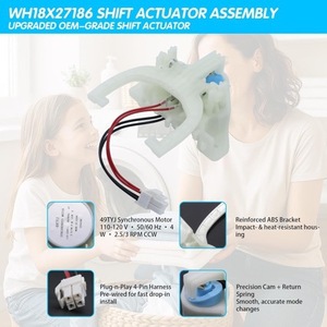 ตัวกระตุ้นคลัตช์เครื่องซักผ้า WH18X27186 110V อะไหล่ทดแทนพลาสติกทนทานสำหรับเครื่องซักผ้า GE - Product Image 3