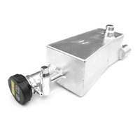 LAVITIIN Nouveau Vase d'expansion en aluminium personnalisé pour E46 323i/325i/328i/330i avec capuchon et capteur de réservoir de liquide de refroidissement