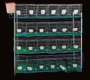 <span class=keywords><strong>Cages</strong></span> à Lapins Commerciales à 4 Niveaux pour 24 Lapins dans la Ville de Yiwu - Product Image 2