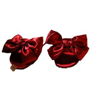 Popular Women Open Toe Slide Casual Summer <strong>Slip</strong> on Leather Flat Flip Flops Thong Sandals - Product Image 4