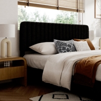 Lit Moderne de Luxe en Velours Écrasé Brillant, Capitonnage Ajustable, Boutons en Cristal, Résistant aux Taches, Dernière Génération