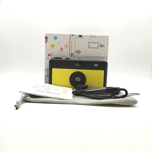 Appareil photo numérique instantané sans écran, jaune et violet, avec coque noire en plastique, pour film 35 mm ISO400 - Product Image 3