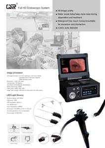 Bestseller endoskopi elektronik logam portabel dan kolonoskop endoskopi mesin All-in-one dengan Monitor 13.3 - Product Image 2