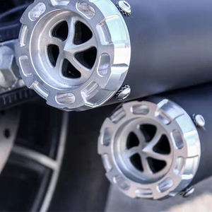 BENDA Rock 300 nouveau acier inoxydable Sport Style moto Performance système d'échappement silencieux tuyau d'échappement Pot moufles - Product Image 5