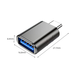 Adaptateur USB C vers USB, USB3.2 10 Gbps, connecteur OTG, adaptateur convertisseur, charge rapide, transfert de données, type C vers USB A, adaptateur convertisseur - Product Image 2