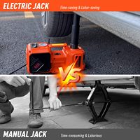 Hot Selling 5 Ton 12V Electric Hydraulic Car Jack Impact Wrench Vehicle Emergency Repair Tool Set Metal Car Emergency Repair