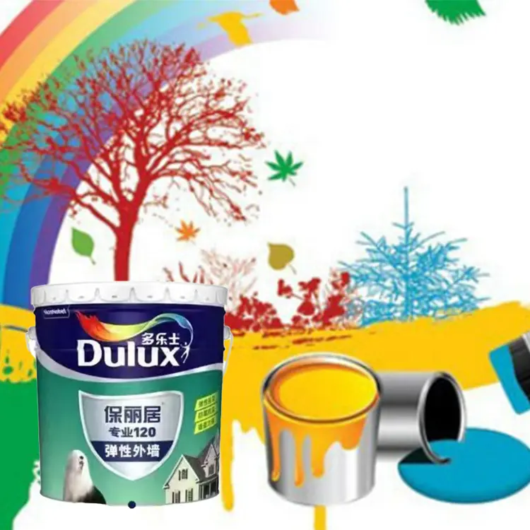 Dulux emulsione vernice in lattice per rivestimento decorativo parete esterna