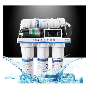 Système de filtre à <span class=keywords><strong>eau</strong></span> potable par osmose inverse sous évier standard classique <span class=keywords><strong>PH</strong></span> <span class=keywords><strong>9</strong></span> alcalin élevé pour hôtels ménages à l'extérieur - Product Image 2