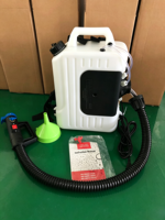 Pulvérisateur à dos motorisé ULV 10L/12L/16L pour l'industrie porcine, le jardinage et la désinfection par nébulisation à froid