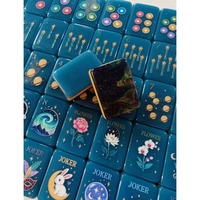 Photos de tournage en usine : Nouveau Mahjong de style américain, Voyage interstellaire, Lapin de jade oriental, Idéal pour offrir et collectionner