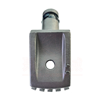 Dents plates BFZ72 Hautes  Fréquence de l'usure par brasage  Dents plates résistantes pour foreuse rotative, pour la construction de pieux par forage rotatif