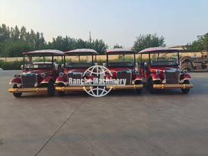 รถโบราณไฟฟ้า72V ยานพาหนะไฟฟ้า11-seater สำหรับการท่องเที่ยวรถโบราณย้อนยุคสำหรับงานแต่งงานและใช้งานกลางแจ้ง - Product Image 6