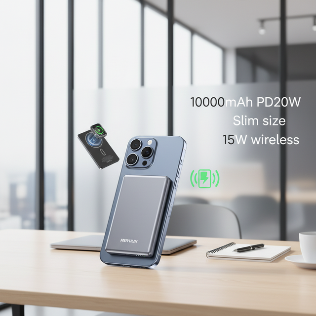 5000mah 10000mAh Magnetic Power Bank with 15W Wireless Fast Charging 20W PD Portable Charger Battery Pack Power Banks