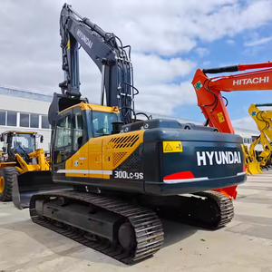 Máquina de rendimiento estable Excavadora Hyundai 300LC-9s usada Máquina pesada de 30 toneladas con motor de componentes básicos a la venta - Product Image 4