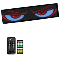 Letrero LED para Auto Oude, Panel de Matriz LED Programable, Pantalla Flexible FPCB, Letrero Desplazable con Mensajes Animados, Control por Aplicación