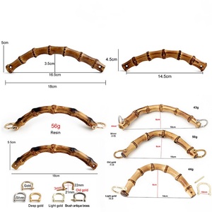 Asas de Bambú Natural Sólido Personalizadas BSM, Multiforma, Hechas a Mano, Estilo Pastoral, Duraderas, Superficie Pulida y Electrochapada - Product Image 5