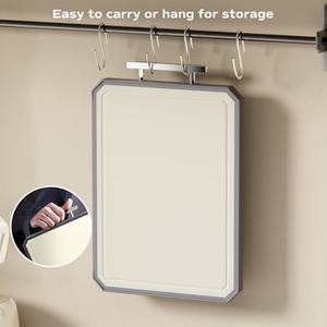 Tablas de Cortar de Titanio Puro para Cocina, Tabla de Cortar de Doble Cara de Grado Alimenticio para Cocina, Apta para Lavavajillas - Product Image 5