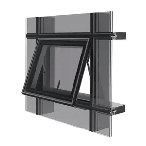 Bán chạy nhất Curtain Wall hồ sơ với nhôm cấu trúc và kính