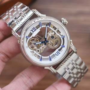 Montre de sport mécanique de luxe haut de gamme en acier inoxydable de qualité supérieure, verre saphir, pour la plongée, style affaires, Pateks - Product Image 2