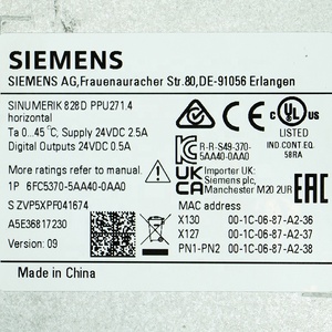 6FC5370-5AA40-0AA0 シーメンス SINUMERIK 828D CNC制御装置 ブランド純正品 在庫あり 最安値 - Product Image 6