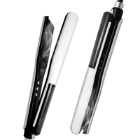 Salon professionnel 2 en 1 boucles droites Smart céramique chauffage vapeur sèche-cheveux et fer plat lisseur ensemble