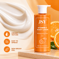 Lotion corporelle à la vitamine C en marque propre pour peaux sèches et ternes, soin hydratant quotidien, douceur et éclat sain 450 mL