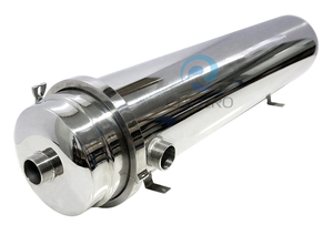 20000 L/H Utilisation industrielle 304 SS traitement de l'eau du boîtier membrane PVDF lavable Filtre à eau UF en acier inoxydable - Product Image 2