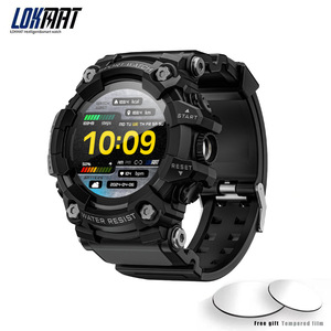 Montre connectée GT pour sports <span class=keywords><strong>de</strong></span> plein air avec fonction d'appel, GPS, boussole, lampe torche, contrôle <span class=keywords><strong>de</strong></span> la musique, écran tactile IPS <span class=keywords><strong>de</strong></span> 1,3 pouces, étanche IP68, 5-10 - Product Image 6
