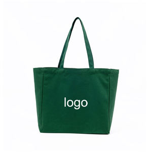 Sac fourre-tout en toile épaisse de qualité supérieure, sac de shopping, design structuré avec doubles poignées pour les articles lourds - Product Image 4