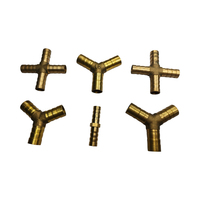 Raccord de tuyau en laiton 4mm 6mm 8mm 10mm 12mm, connecteur, coupleur, adaptateur, raccord pagode 2-3-4 voies