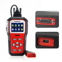 Escáner de Diagnóstico Automotriz KONNWEI KW860, Comprobador de Emisiones del Motor del Automóvil, Función de Indicador I-Key