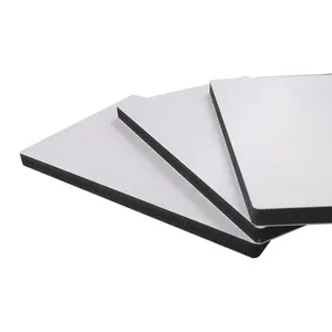 Panneau de mousse co-extrudé en PVC Panneau sandwich à trois couches Nouveau haute densité étanche avec surface rigide grise Blanc KINGSTAR 1-40mm