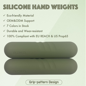 Set de Accesorios de Pilates Beige: Pesas de Silicona para Muñecas y Tobillos, Anillo de Pesas, Barra y Mancuernas para Ejercicio, Yoga y Entrenamiento - Product Image 5