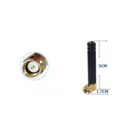 Antenne de communication en caoutchouc 890-960 MHz 2,15 dBi, polarisation verticale, antenne courte de 5 cm pour module sans fil GSM 900 MHz IoT